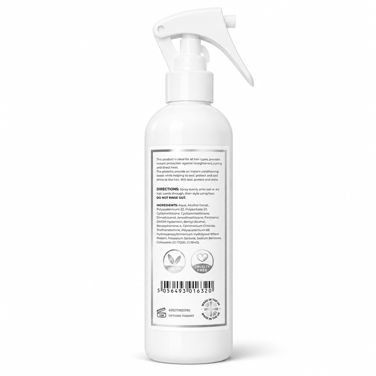 Shake and protect - thermal protection protein feed