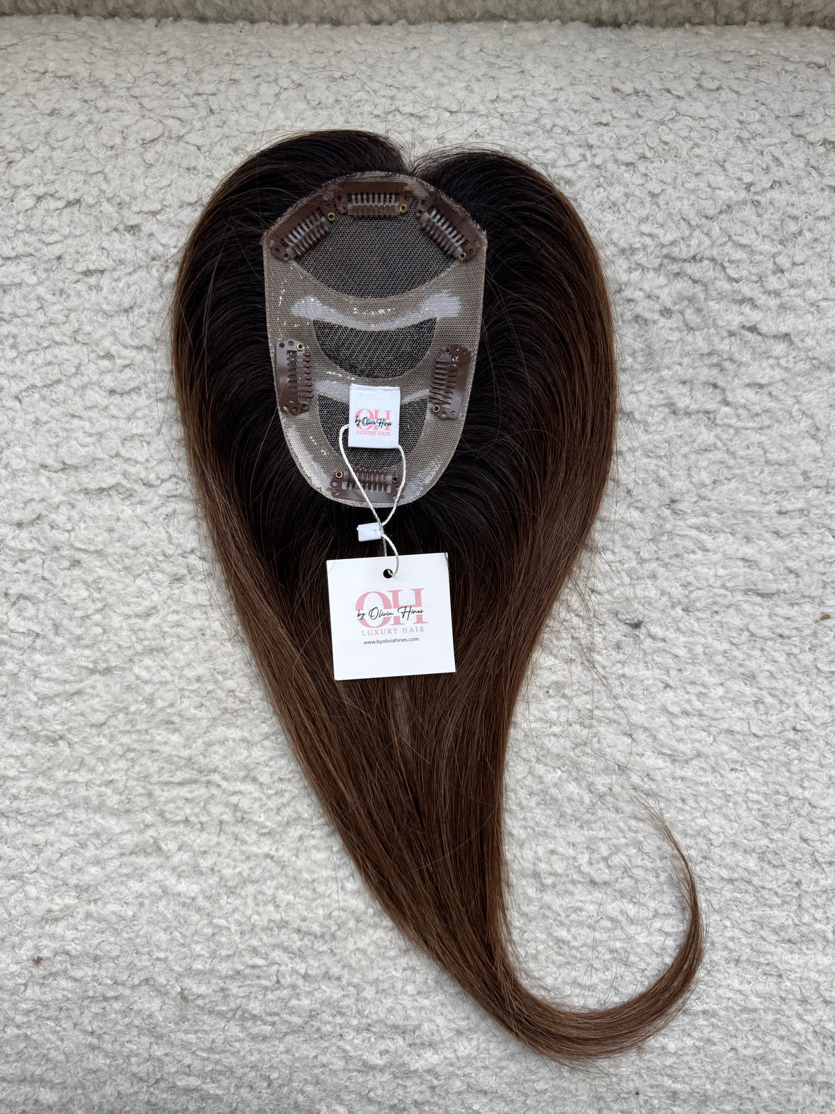 Light Volume Human Hair Topper for Thinning Hair