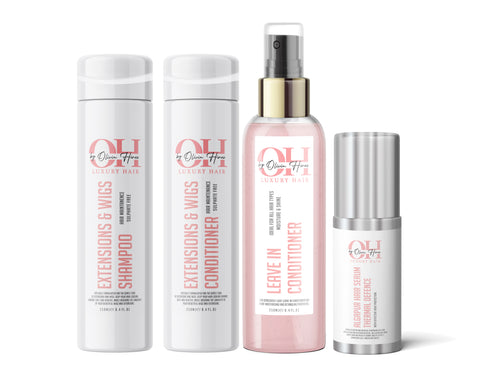 Aftercare Package – Cleanse, Nourish & Protect Your Wigs, Toppers & Hair Extensions
