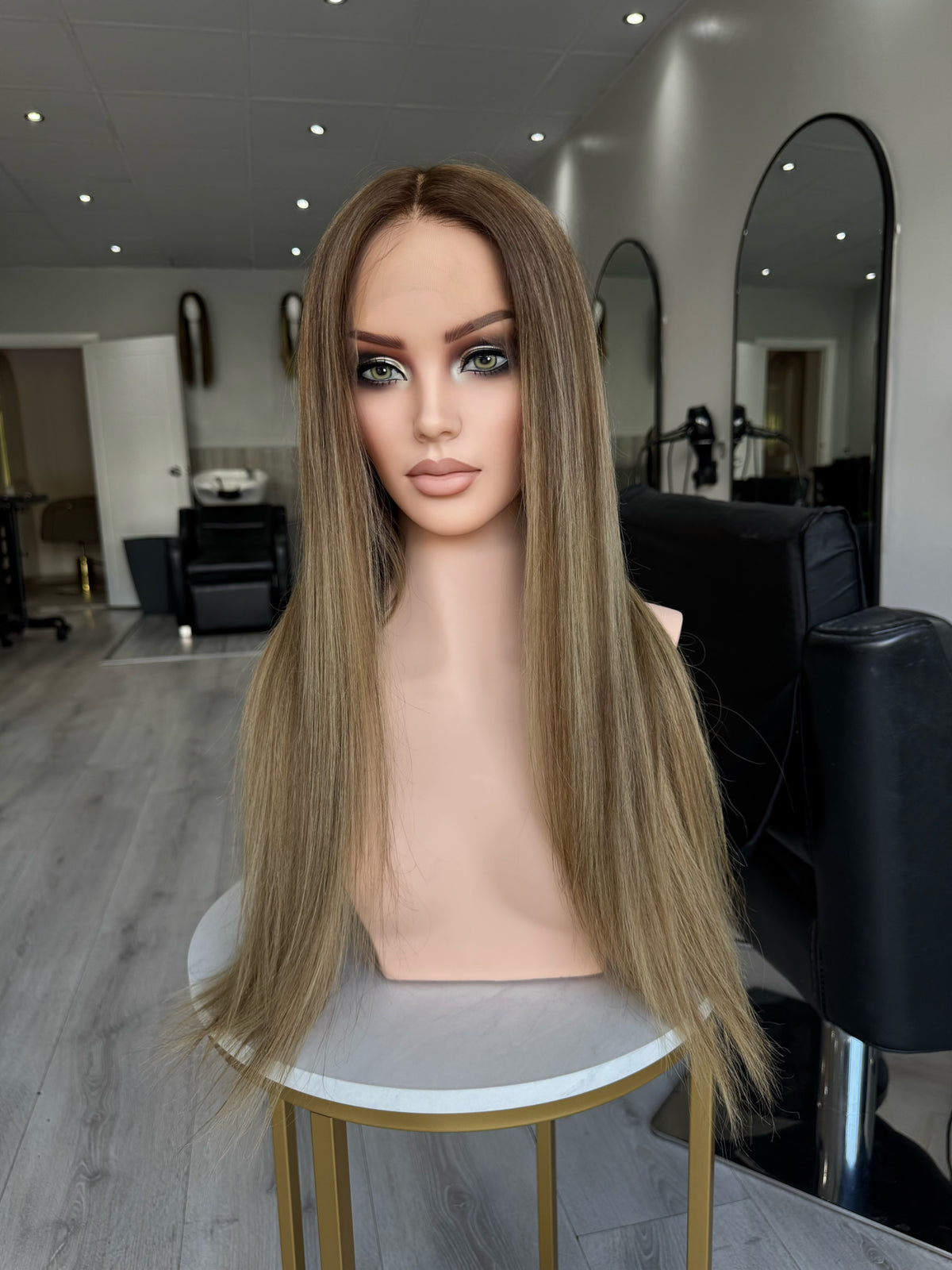 Seraphina HD lace frontal human hair wig | size medium ready to ship