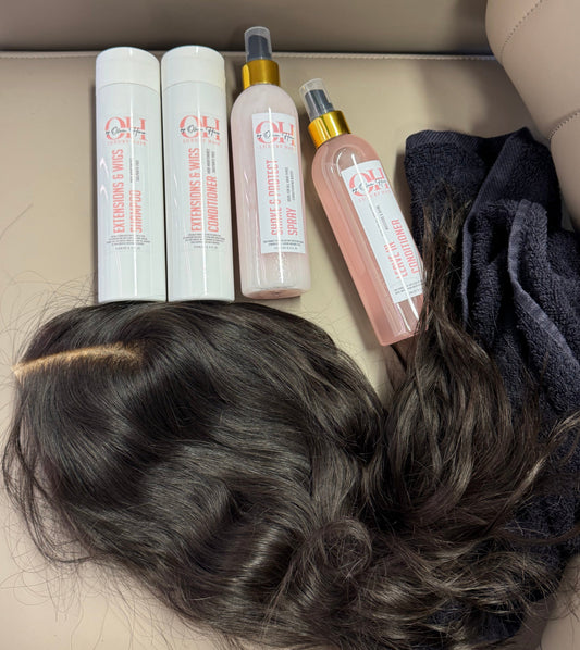 Wash & style wig service